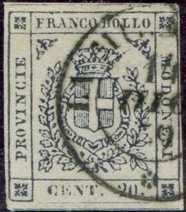 51/ 63 - Governo Provvisorio - Cent. 20 (N. 15), buona - Picture 1 of 1