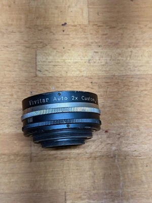 VIVITAR AUTO 2X Custom TELE-CONVERTER Model 2X-1 for PENTAX M42 SCREW MOUNT - Image 1 of 4