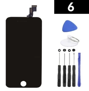 Display Ersatz für iPhone 6 schwarz LCD Display mit komplettem Werkzeugset A1549 - Bild 1 von 10