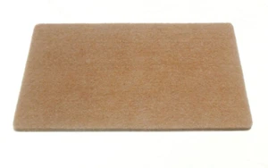 3 X Felt Pads Self Adhesive 150mm (6'') X 100mm (4'') X 4mm Depth | Onestopdiy - Picture 1 of 1