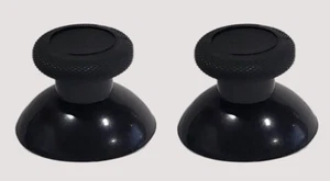 2x Replacement Analog Thumbsticks for Microsoft Xbox One XB1 Controller Black - Picture 1 of 2