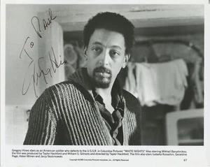 Gregory HINES: Signed Photograph in "White Knights" (MUSICAL) (BARYSHNIKOV) - Picture 1 of 1