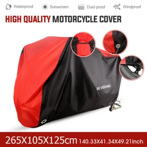 Motorcycle Cover Waterproof Outdoor Dust UV Protector For BMW R1200GS R1250GS - Picture 1 of 12