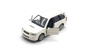 1/59 Konami J Owner's Collection SUBARU FORESTER WHITE diecast car model - Picture 1 of 6