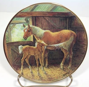 Pony Tales Edward Bierly Limited Edition Plate Franklin Mint - Bild 1 von 3