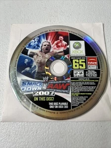 Xbox Magazine Demo Disc #65 SMACKDOWN VS RAW Collectible Disc Set Xbox 360 Rare - Picture 1 of 9