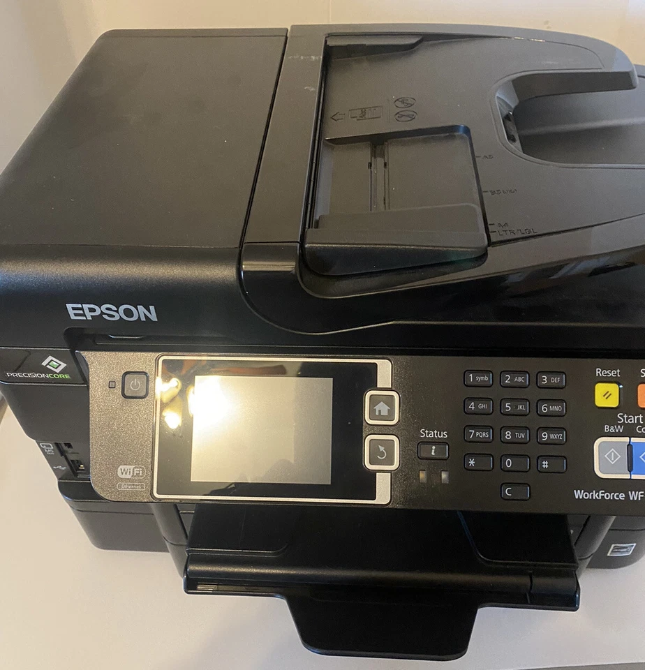 Epson WorkForce WF-3640 All-in-One Inkjet Printer (Works but not printing) - Image 1 of 4