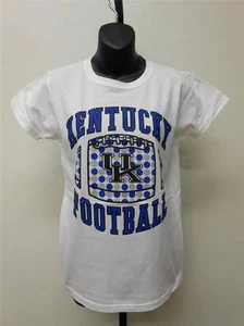 Nueva camisa de fútbol americano Kentucky Wildcats para mujer talla S-M-L-XL-2XL blanca yunque - Imagen 1 de 7