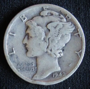 D Mercury Dime 1942 (248) - Imagen 1 de 2