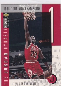 MICHAEL JORDAN 1997/98 Upper Deck Dynasty #JD1 Chicago Bulls RARE #'d/23,000 SP! - Picture 1 of 2