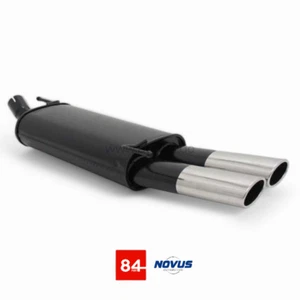 Silenciador deportivo VW Golf 3 / Golf 3 Cabriolet 2x85/58 mm diseño AM - Imagen 1 de 1