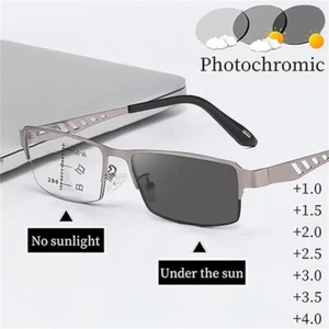Ultra-Light Multi-focal Color-Changing Anti-Blue Light Glasses - Picture 1 of 14