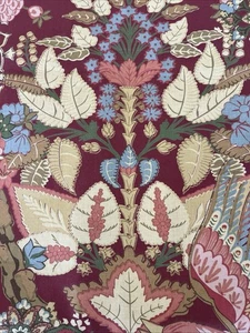 Pottery Barn Clara Palampore Tischläufer 18x108 Herbst Autumn Vogel - Bild 1 von 10