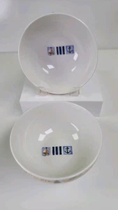 Thomson Pottery By The Sea Sopa Cereal Bowl ~ Faro Velero Náutico ~ Juego 2 - Imagen 1 de 11