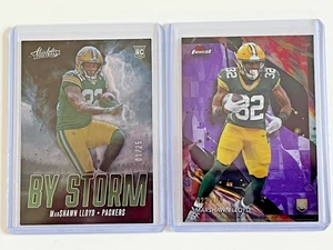 Lote de 27 tarjetas de fútbol americano MARSHAWN LLOYD 2024 novato Panini Absolute Finest - Imagen 1 de 7