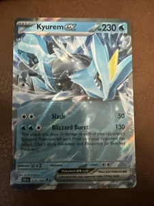 Kyurem EX 28/86 Rare Pokémon Trading Card Black Bolt English - Picture 1 of 2