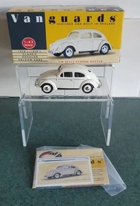 VANGUARDS VA12000 VOLKSWAGON VW BEETLE SPLIT SCREEN BEIGE SCALE 1:43 BOXED MIB - Picture 1 of 15