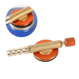 Estufa de camping cilindro de gas interruptor exterior válvula plana control seguro - Imagen 1 de 11