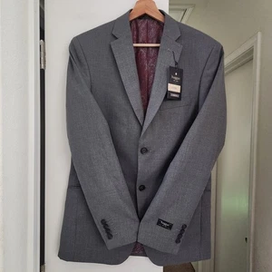 NUEVO Blazer Haggar Para Hombres 38L Calce Ajustado Colecciones Traje Chaqueta Abrigo Deportivo Formal - Imagen 1 de 12