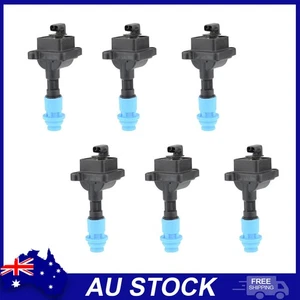 6x Ignition Coils Pack For Toyota Supra JZA80 Soarer JZZ30 2.5L 3.0L 90919-02205 - Picture 1 of 14