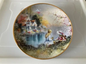 Franklin Mint Limited Edition Plate -Petal Pals by Andres Orpinas Fine Porcelain - Picture 1 of 5