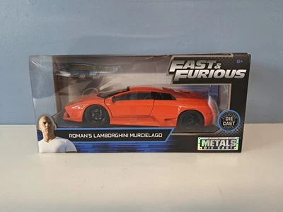 Fast And Furious Roman's Lamborghini Murcielago Diecast Car Jada escala 1/24... Foto 1 de 4