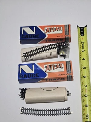 ATLAS N Gauge Right, Left Remote Standard Switch, #2551, 2552 Vtg 1960s NOS NIB - Image 1 of 4