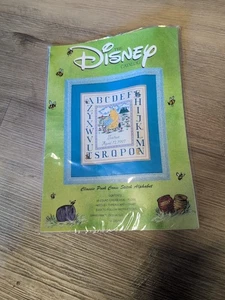 Vintage Original  Winnie-The-Pooh ABC Alphabet Counted Cross Stitch New M5 - Picture 1 of 2