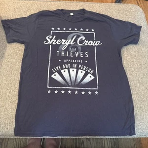 Vintage Sheryl Crow The Thieves “ Live And In Person “ Concert T-shirt Size L - Picture 1 of 6