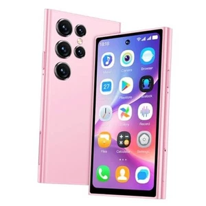 Mini Smartphone Upgraded 4.0'' HD Touch Screen Mini Phone for Kids Pink - Picture 1 of 7