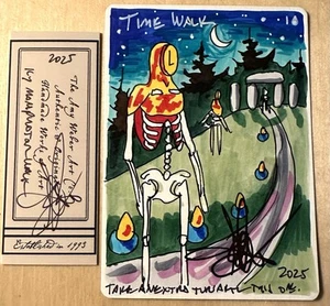 MTG ARTIST PROOF Spanish Icy Manipulator Time Walk AP Sketch Amy WEBER Magic - Picture 1 of 2