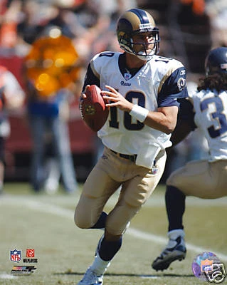MARC BULGER St. Louis Rams NFL LICENSED un-signed poster print pic 8x10 photo Cover