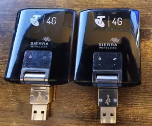 Telstra USB 4G Sierra Wireless AirCard 320U Dongle WiFi - Picture 1 of 3