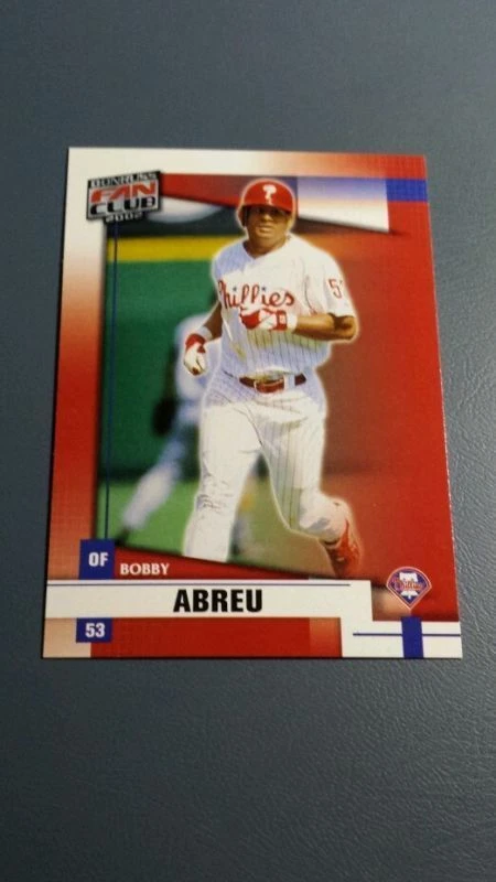 BOBBY ABREU 2002 DONRUSS FAN CLUB CARD # 200 B7704 - Image 1 of 1