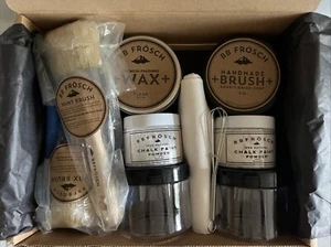 BB Frosch Chalk Paint Starter Kit ~ Powder, Brushes, Wax And More! NEW - Picture 1 of 6