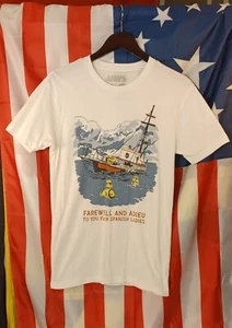 Jaws Farewell and Adieu T-Shirt Mondo Sz Small Limited Print Amity Island Orca  - Picture 1 of 10