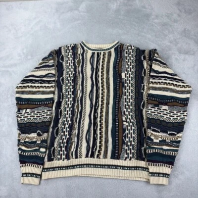 COOGI Australia Knit Vintage Multicolor Sweater Wool Men’s Size S - Image 1 of 4
