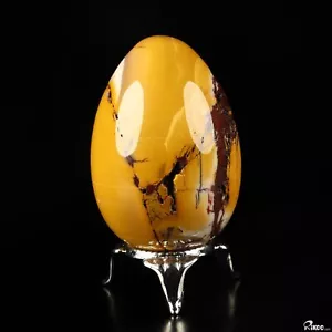 2.4" Mookaite Jasper Hand Carved Crystal Egg, Crystal Healing - Picture 1 of 6