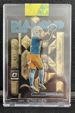 2022 Donruss Optic Diamond Hands Keenan Allen Gold Vinyl 1of1 Chargers