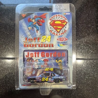 Jeff Gordon #24 Dupont Superman 1999 Monte Carlo Limited Edition Diecast Car A3 - Image 1 of 2