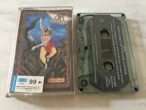 Aerosmith Nine Lives Cassette Tape (Columbia/Sony Music 1997) Thailand Release - Picture 1 of 3