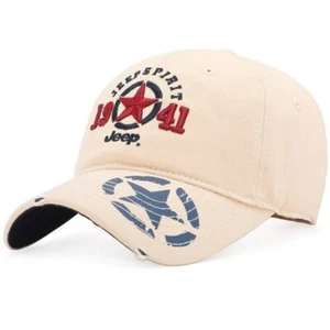 Cappello Jeep Star 1941 imitazione strapback baseball donna uomo berretto logo ricamato - Foto 1 di 9