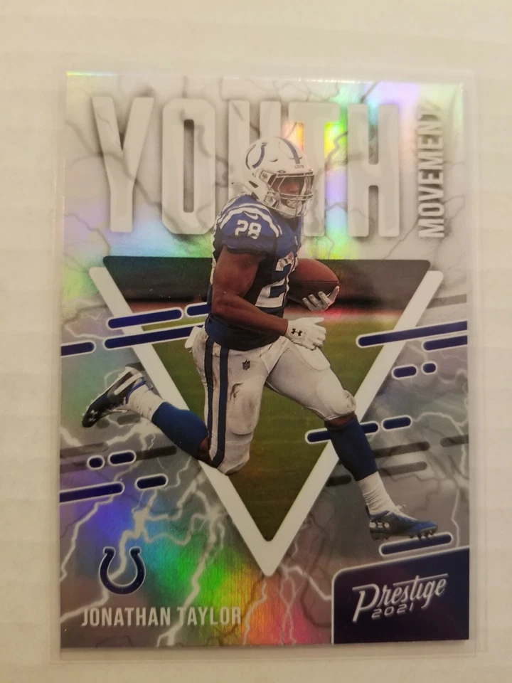 2021 Prestige Youth Movement Insert Jonathan Taylor #YM-4 Indianapolis Colts - Image 1 of 1