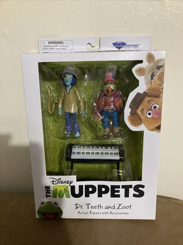 NEW Diamond Select Toys Disney The Muppets DR. TEETH and ZOOT Action Figures Cover