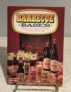 Vintage 1960s Cookbook Barbecue Basics BBQ Recipes Booklet Shilling Spices Promo - Bild 1 von 12