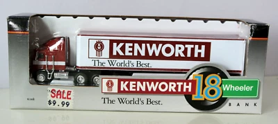 Kenworth 18 Wheeler Bank Kenworth escala 1/64 Liberty the Worlds Best de colección Foto 1 de 4