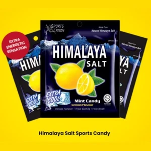 (12 pack ) HIMALAYA SALT Sport Mint Candy Extra Cool LEMON Flavor .FAST DELIVERY - Picture 1 of 9