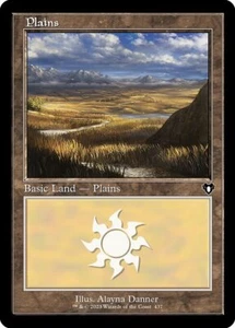 MTG PLAINS 437 EXC - PIANURA - CMM X EN - MAGIC - Picture 1 of 1