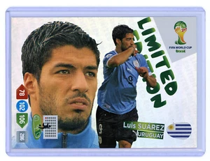 Luis Suarez LIMITED EDITION Panini Adrenalyn World Cup Brazil 2014 XXL version - Picture 1 of 2