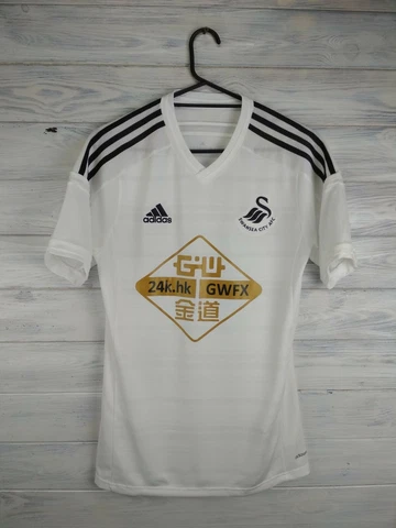 Swansea City adizero jersey S 2015 2016 home shirt M61234 soccer football Adidas Cover